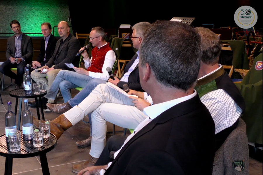 Interessante  Podiums-Diskussion